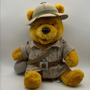 Disney Animal Kingdom Safari Winnie the Pooh Plush